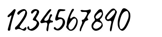 LinotypeSketch Font, Number Fonts