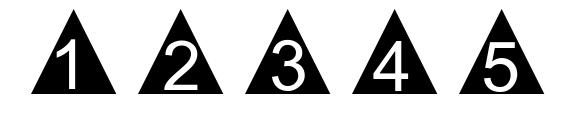 LinotypeTapestryTriangle Font, Number Fonts