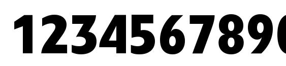 LinotypeVeto Bold Font, Number Fonts