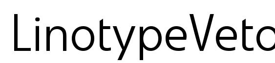 LinotypeVeto Light Font