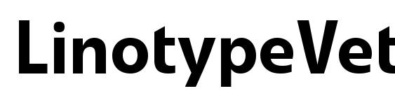 LinotypeVeto Medium Font