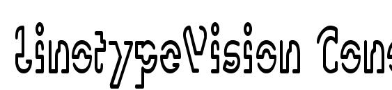 LinotypeVision Cond font, free LinotypeVision Cond font, preview LinotypeVision Cond font