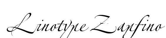 Шрифт LinotypeZapfino Three
