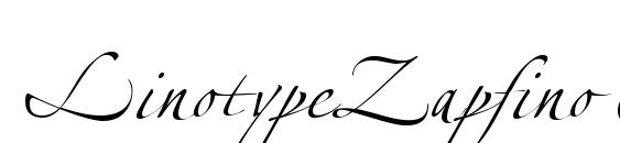 LinotypeZapfino Two Font