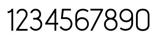 Lintel Regular Font, Number Fonts