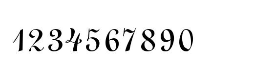 LinusDB Normal Font, Number Fonts