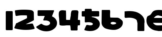 Lionel Expanded Font, Number Fonts