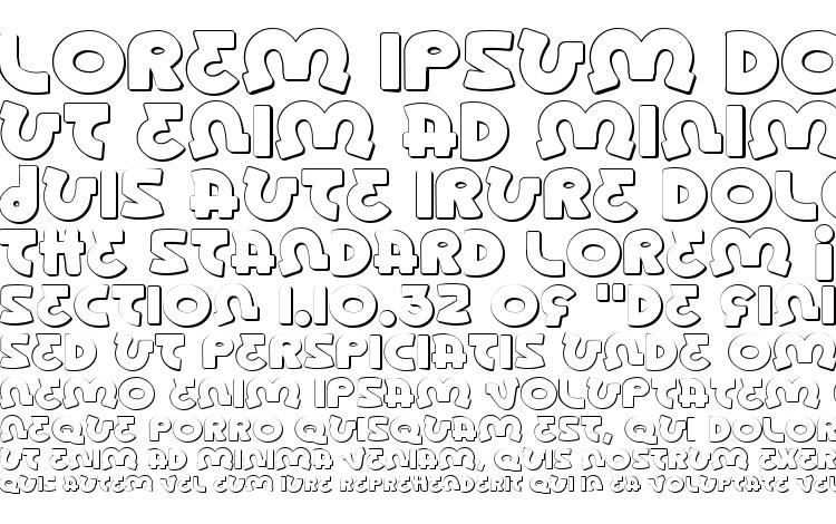 specimens Lionel Shadow font, sample Lionel Shadow font, an example of writing Lionel Shadow font, review Lionel Shadow font, preview Lionel Shadow font, Lionel Shadow font