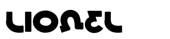 шрифт Lionel, бесплатный шрифт Lionel, предварительный просмотр шрифта Lionel