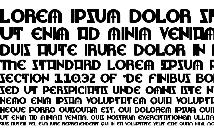 specimens Lionheart Bold font, sample Lionheart Bold font, an example of writing Lionheart Bold font, review Lionheart Bold font, preview Lionheart Bold font, Lionheart Bold font