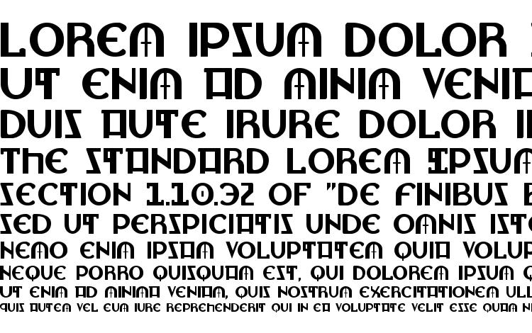 specimens Lionheart font, sample Lionheart font, an example of writing Lionheart font, review Lionheart font, preview Lionheart font, Lionheart font