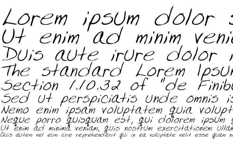 specimens Lissa Regular font, sample Lissa Regular font, an example of writing Lissa Regular font, review Lissa Regular font, preview Lissa Regular font, Lissa Regular font