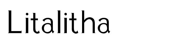 Шрифт Litalitha
