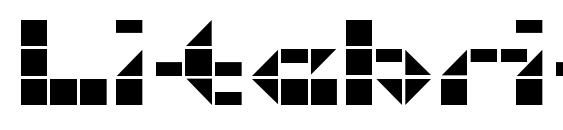 шрифт Litebrite 1975, бесплатный шрифт Litebrite 1975, предварительный просмотр шрифта Litebrite 1975