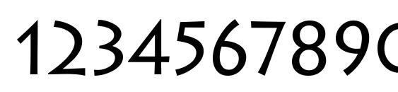 LiteratDB Normal Font, Number Fonts