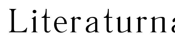 LiteraturnayaCTT font, free LiteraturnayaCTT font, preview LiteraturnayaCTT font