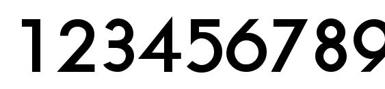 LitheExtrabold Regular Font, Number Fonts