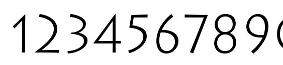 Lithos Light Font, Number Fonts