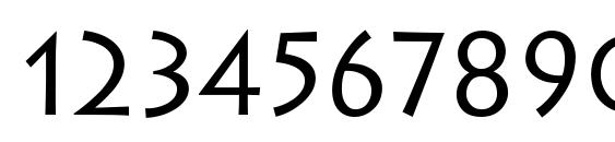 Lithos Regular Font, Number Fonts