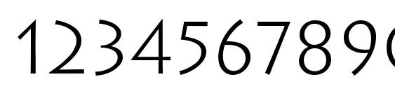 Lithos Font, Number Fonts
