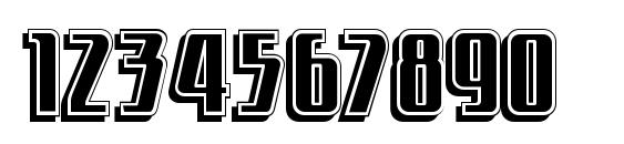 Little Deuce Coupe NF Font, Number Fonts