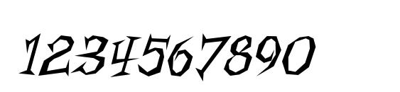 Living by Numbers Font, Number Fonts