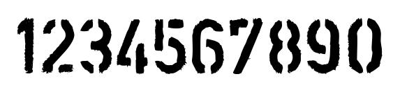 Llalarm Font, Number Fonts