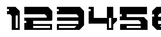 Llandru Regular Font, Number Fonts