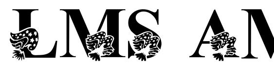 шрифт LMS America LSF, бесплатный шрифт LMS America LSF, предварительный просмотр шрифта LMS America LSF