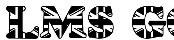 Lms god save the queen Font