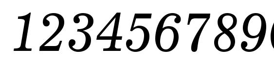 Lockup SSi Italic Font, Number Fonts