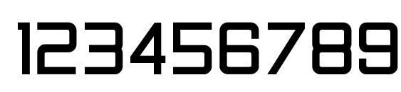 LoganFive Regular Font, Number Fonts