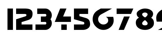 Logash Regular Font, Number Fonts