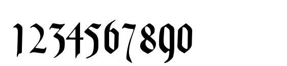 Lohengrin Font, Number Fonts