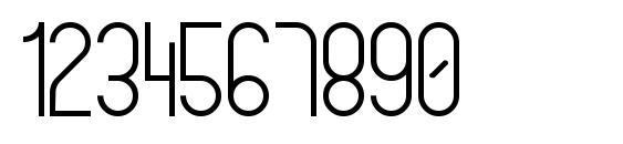 Lois Ann Font, Number Fonts