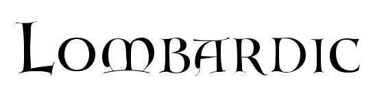 Lombardic Font