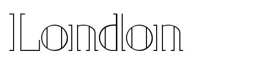 London font, free London font, preview London font