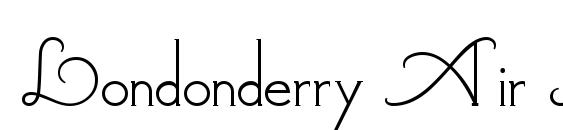 Londonderry Air NF Font