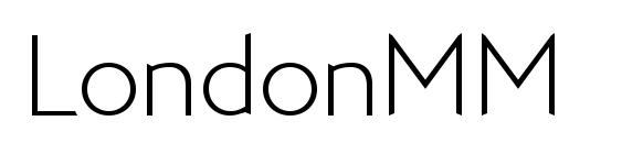 LondonMM Font