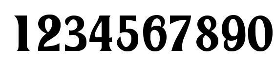 LookingGlass DB Font, Number Fonts