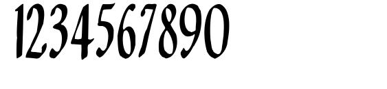 Louvaine Font, Number Fonts