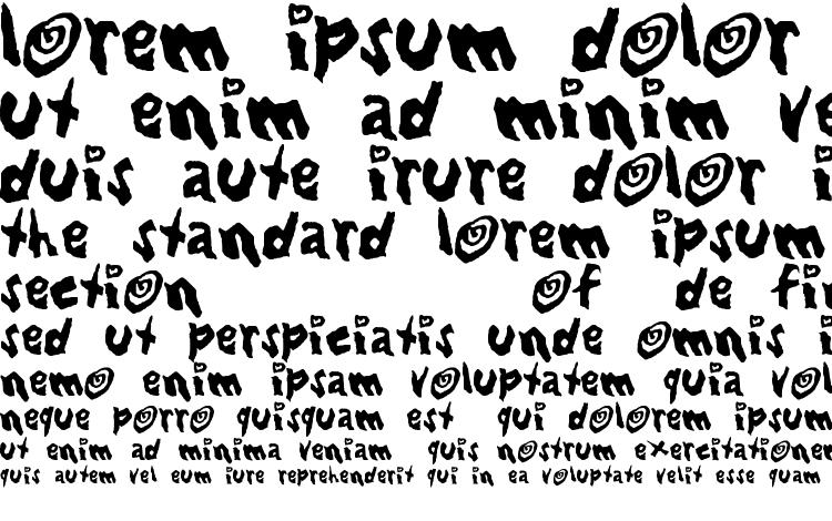 specimens Lovbabe font, sample Lovbabe font, an example of writing Lovbabe font, review Lovbabe font, preview Lovbabe font, Lovbabe font