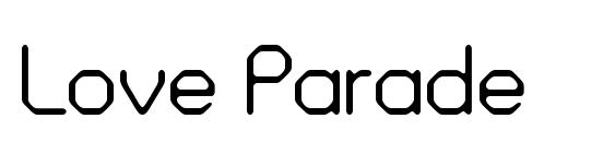 Love Parade Font