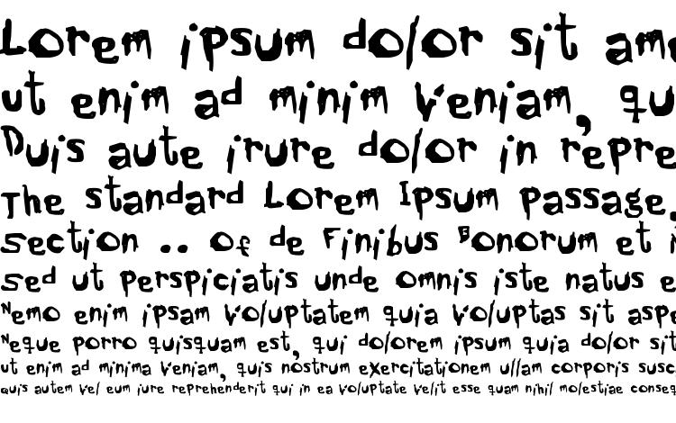 specimens LowDown font, sample LowDown font, an example of writing LowDown font, review LowDown font, preview LowDown font, LowDown font