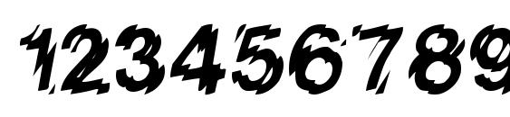 Lower WestSide Regular Font, Number Fonts