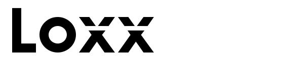 Loxx Font