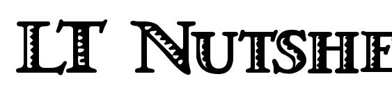 LT Nutshell Library font, free LT Nutshell Library font, preview LT Nutshell Library font