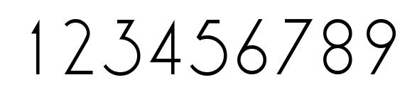 LT Oksana Light Font, Number Fonts