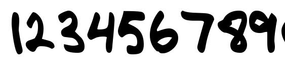 Lucas Font, Number Fonts