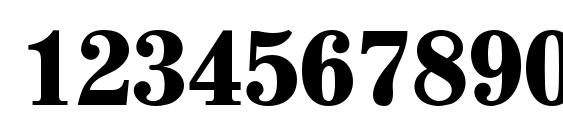 Lucia Display SSi Font, Number Fonts